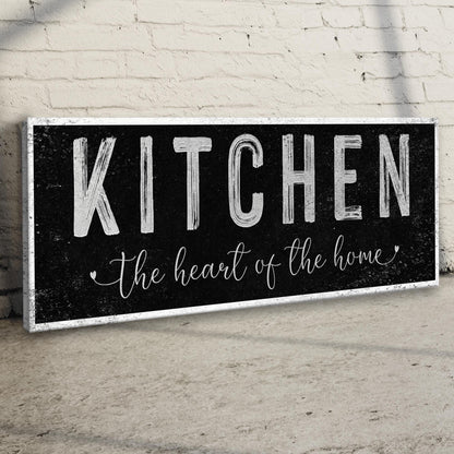 Kitchen Is The Heart Of The Home Sign III