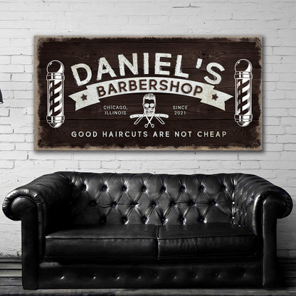 Barbershop Sign