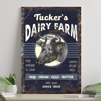 Dairy Farm Sign