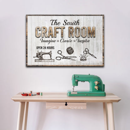 Craft Room Sign II