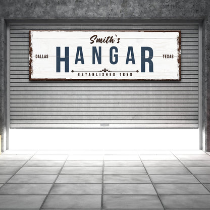 Hangar Sign