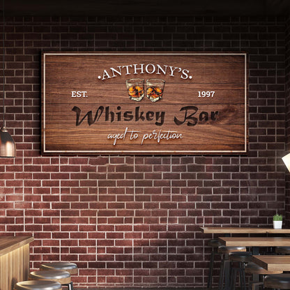 Whiskey Bar Sign II