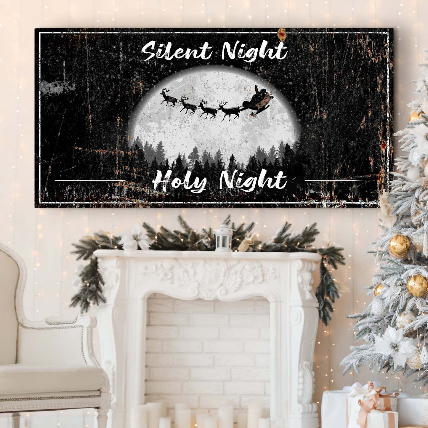 Silent Night Holy Night Sign