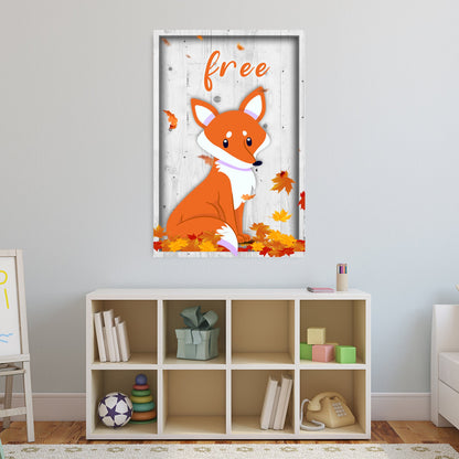 The Most Adorable Free Fox Sign