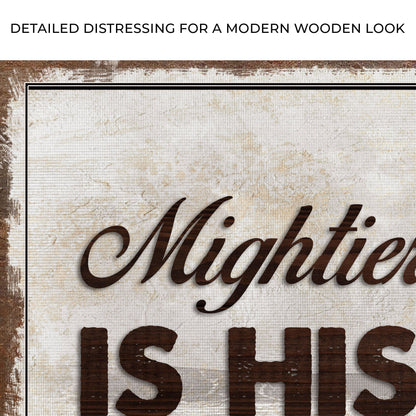 Psalm 93:4 - Mightier Than The Waves Sign IV