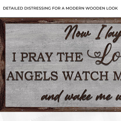 Now I Lay Me Down To Sleep Sign