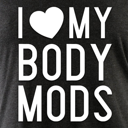 I Love My Body Mods Tapered Long Sleeve Hoodie