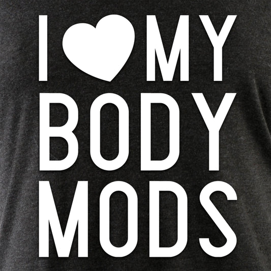 I Love My Body Mods Tapered Long Sleeve Hoodie
