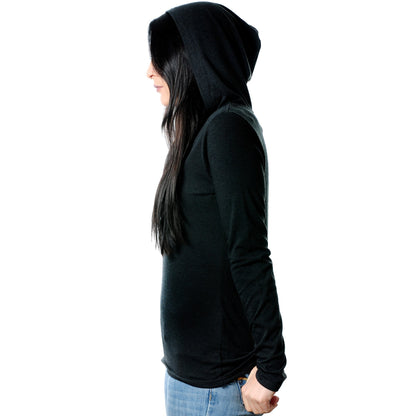 Rook & Conch & Industrial & Tragus & Helix & Daith Tapered Long Sleeve Hoodie