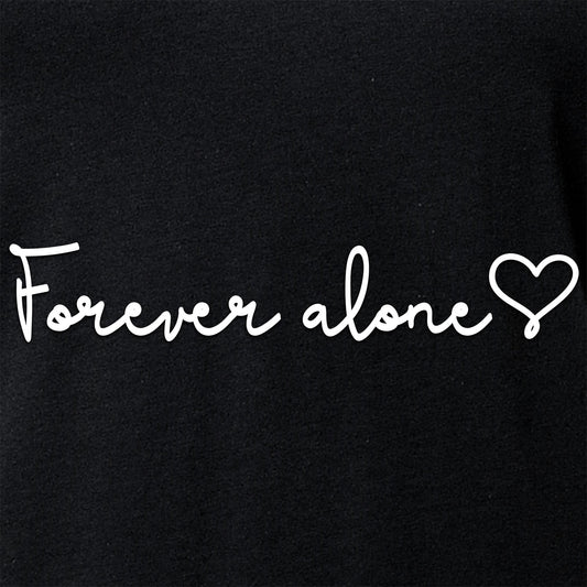 Forever Alone Tapered V-Neck Tee Shirt