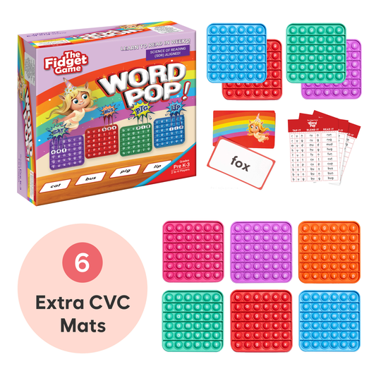 .Word Pop + Extra CVC Mats