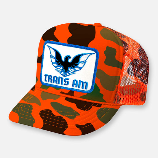 TRANS AM CURVED BILL PATCH HAT