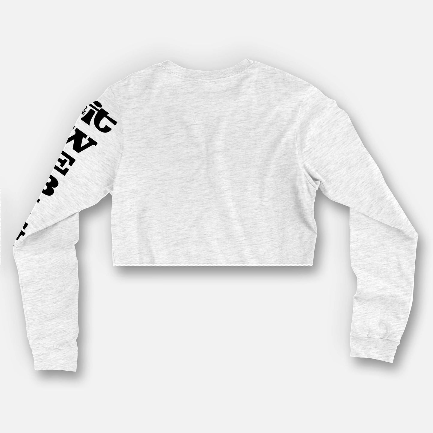 TURBO MODE CROP PULLOVER LONG SLEEVE TEE
