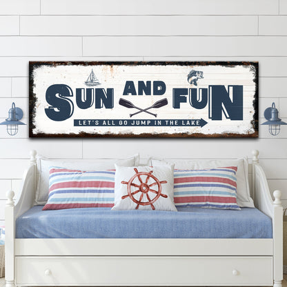 Sun And Fun Sign