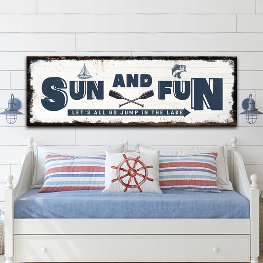 Sun And Fun Sign