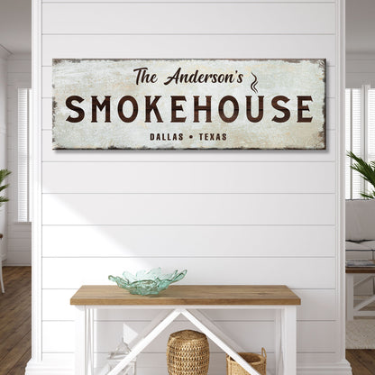 Family Smokehouse Sign