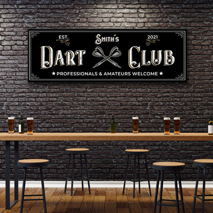 Dart Club Sign II