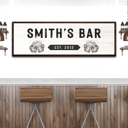 Family Bar Sign