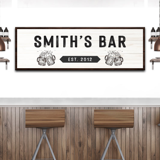 Family Bar Sign