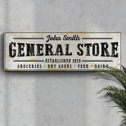 Rustic General Store Sign