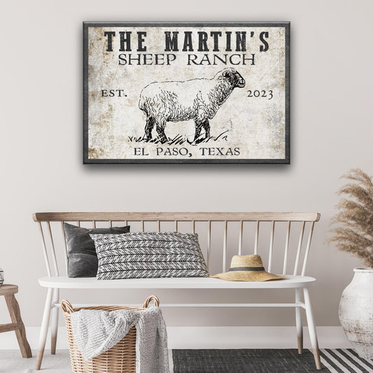 Sheep Ranch Sign II