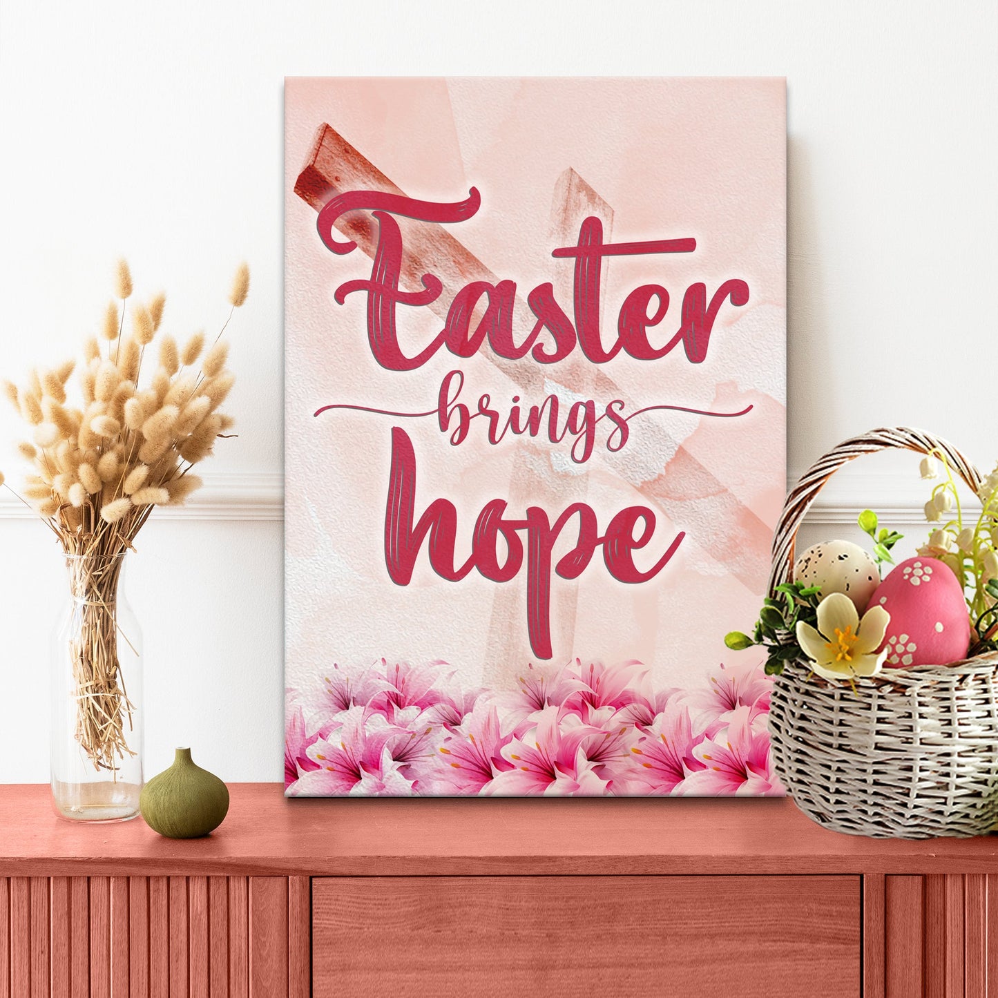 Easter Brings Hope Sign