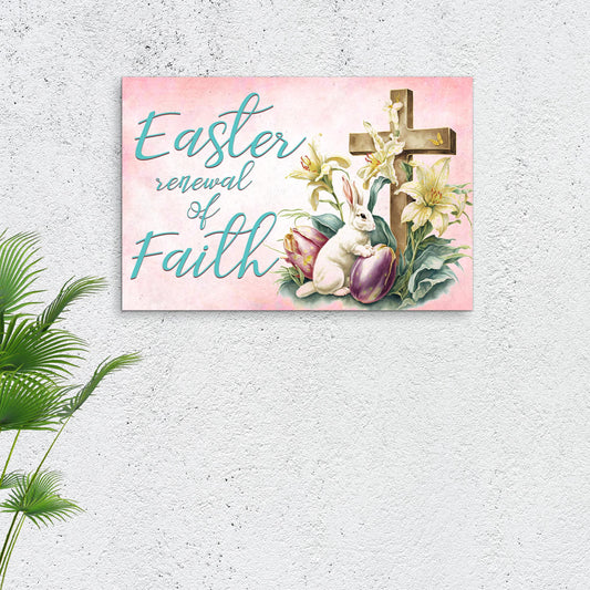 Easter Renewal Of Faith Sign