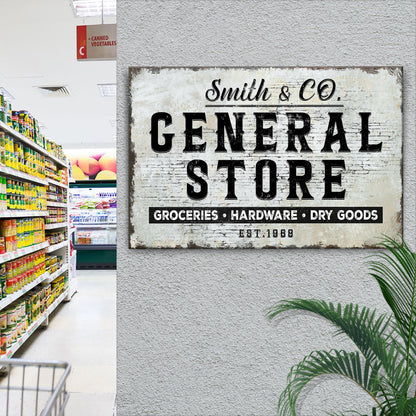 General Store Sign