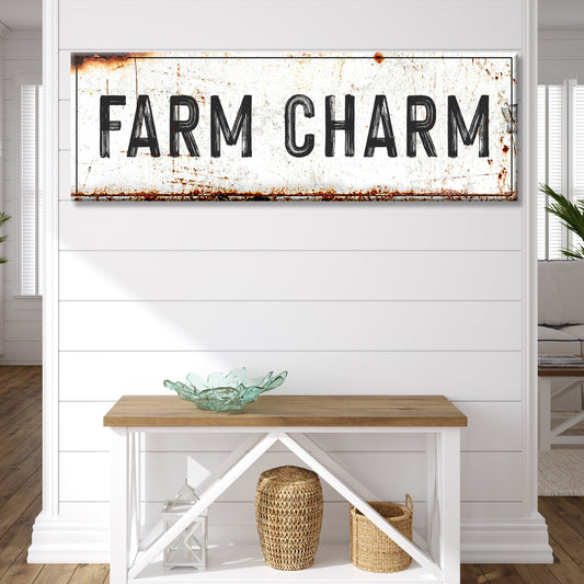 Farm Charm Sign