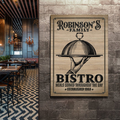 Family Bistro Sign III