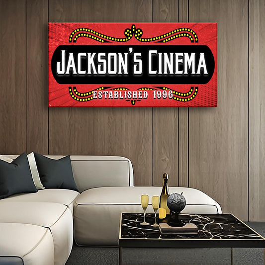 Family Cinema Sign III