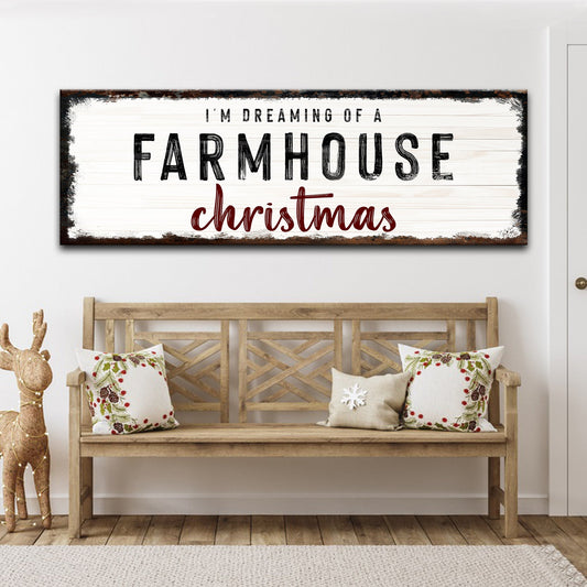 Farmhouse Christmas Sign
