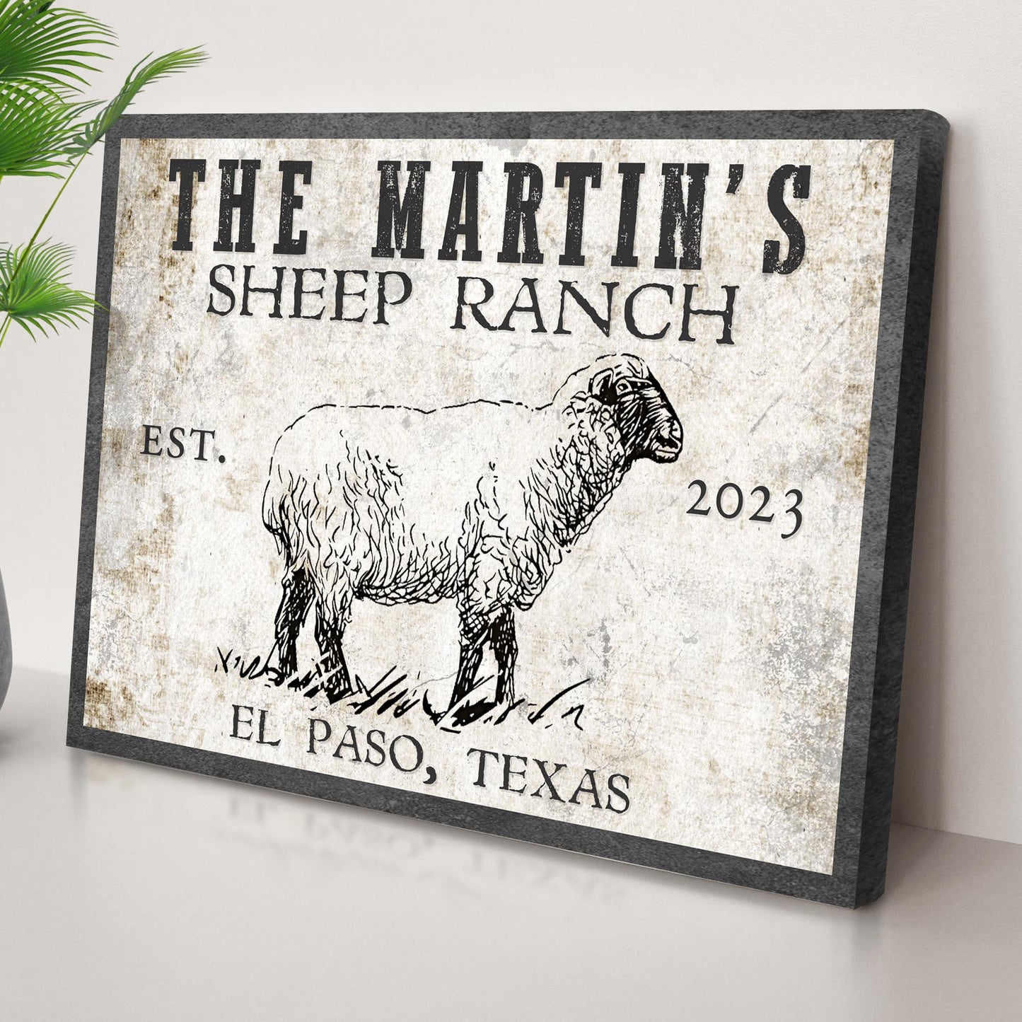 Sheep Ranch Sign II
