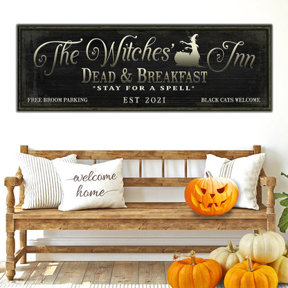 The Witches Inn Sign