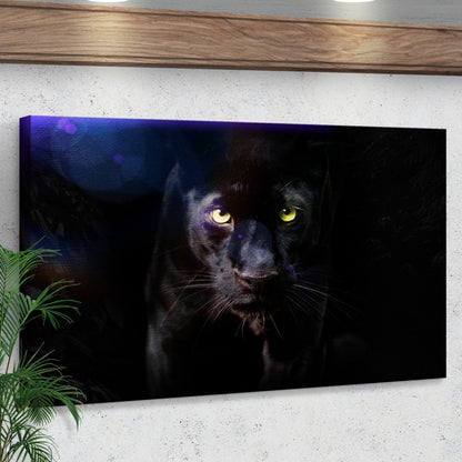 Rare Black Panther Canvas Wall Art