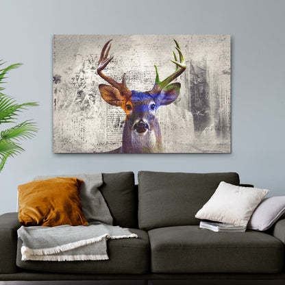 Stunning Deer Canvas Wall Art