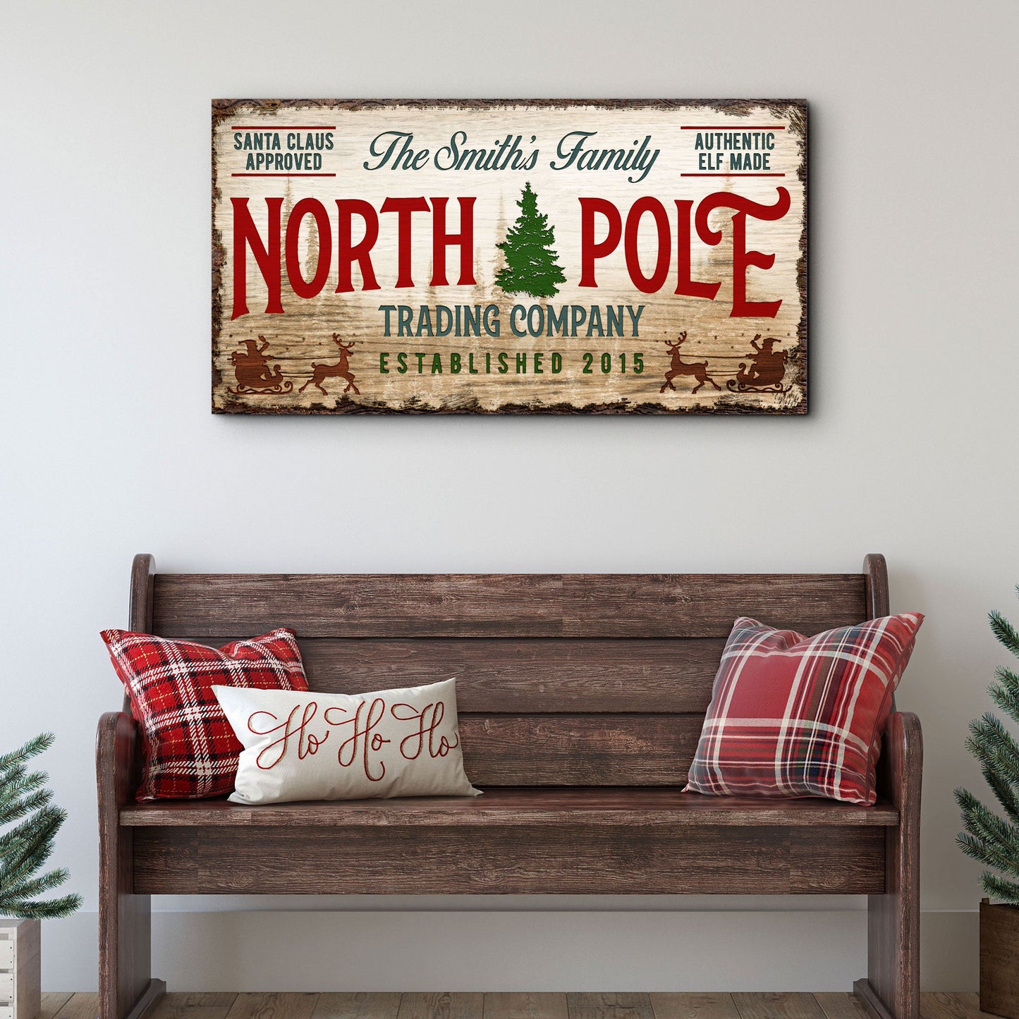 Christmas Trading Co Sign