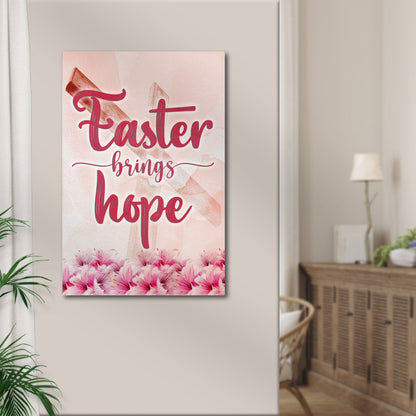 Easter Brings Hope Sign