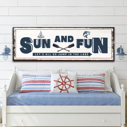 Sun And Fun Sign