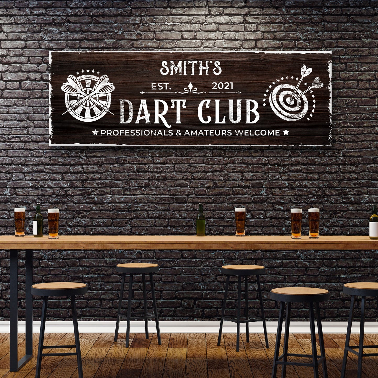 Dart Club Sign II