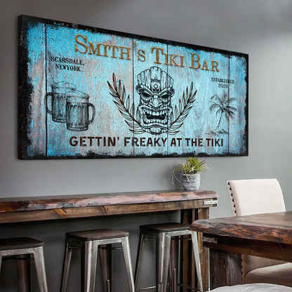 Tiki Bar Sign II