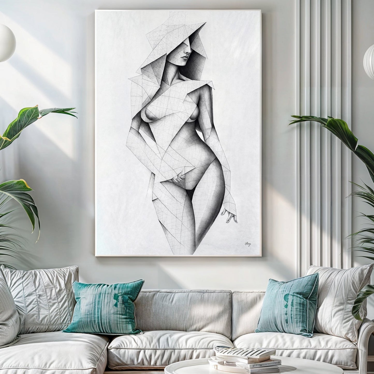 Canvas Print: "Tangible Point"