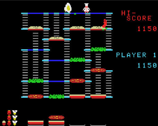 BurgerTime (Colecovision)