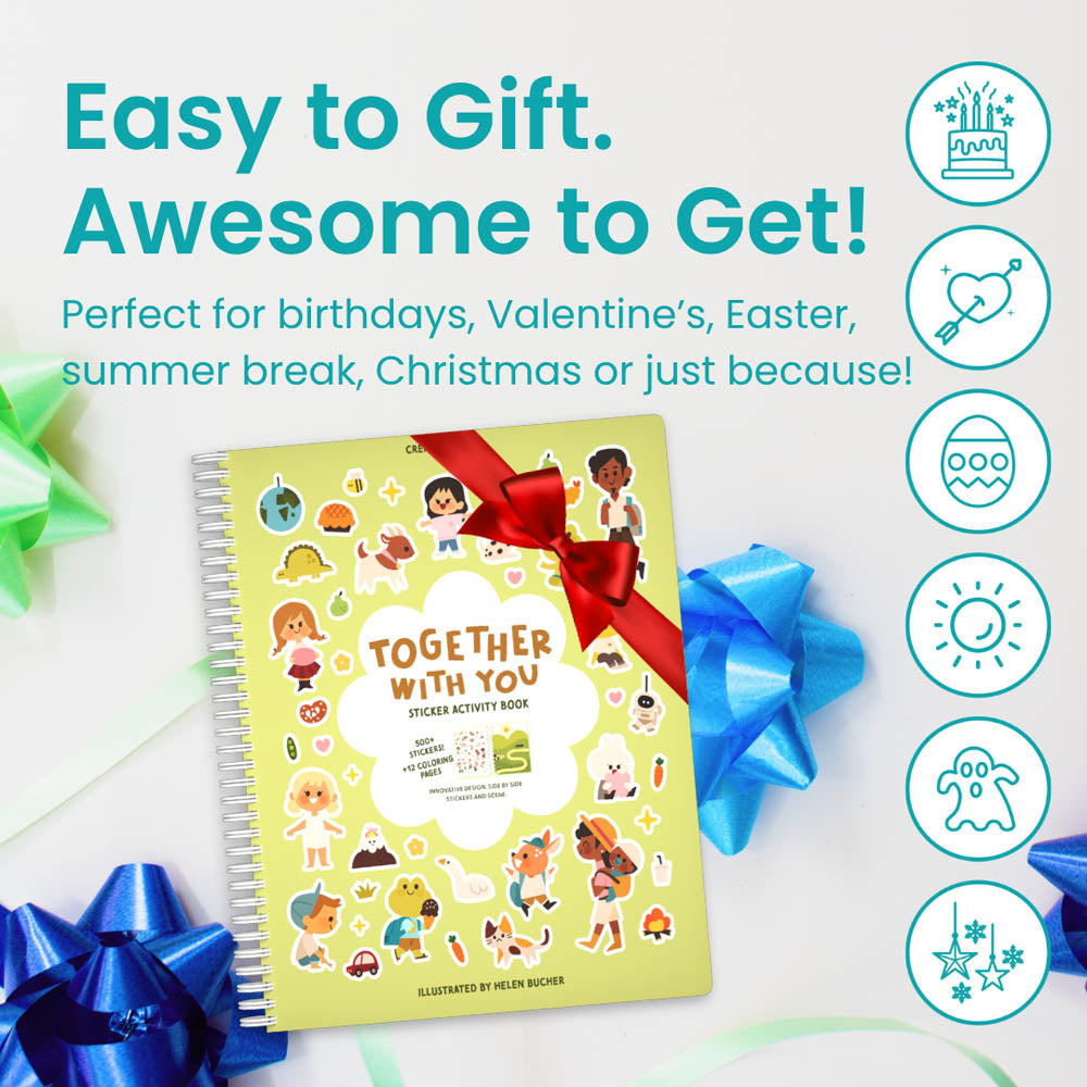 Together With You Sticker Book