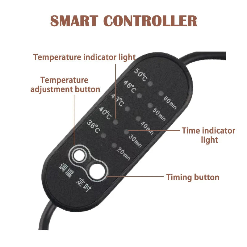 Tourmaline Jade Infrared Eye Massager