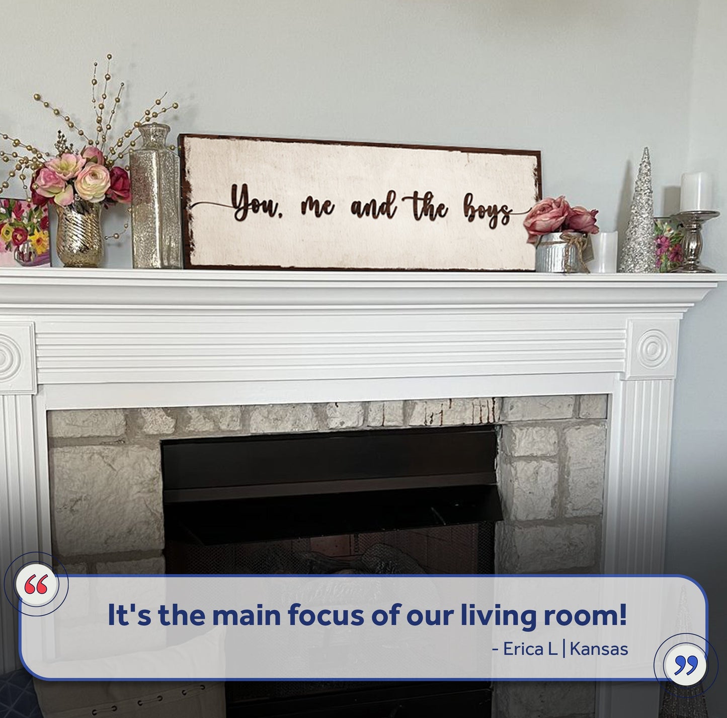 You, Me, And The Boys Sign IV