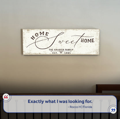 Home Sweet Home Sign V