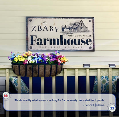 Rustic Horse Farmhouse Sign II