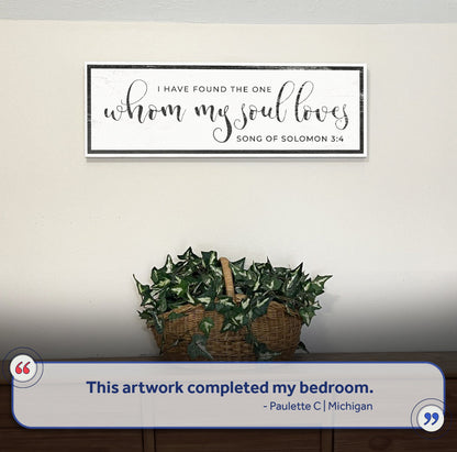 Song Of Solomon 3:4 - I Have Found The One Sign III