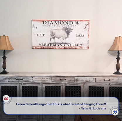 Brahman Cattle Sign III